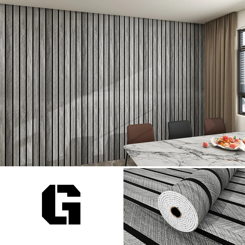 Pannello da parete | Design a lamelle moderno | Finitura opaca resistente agli spruzzi | StylaSheen
