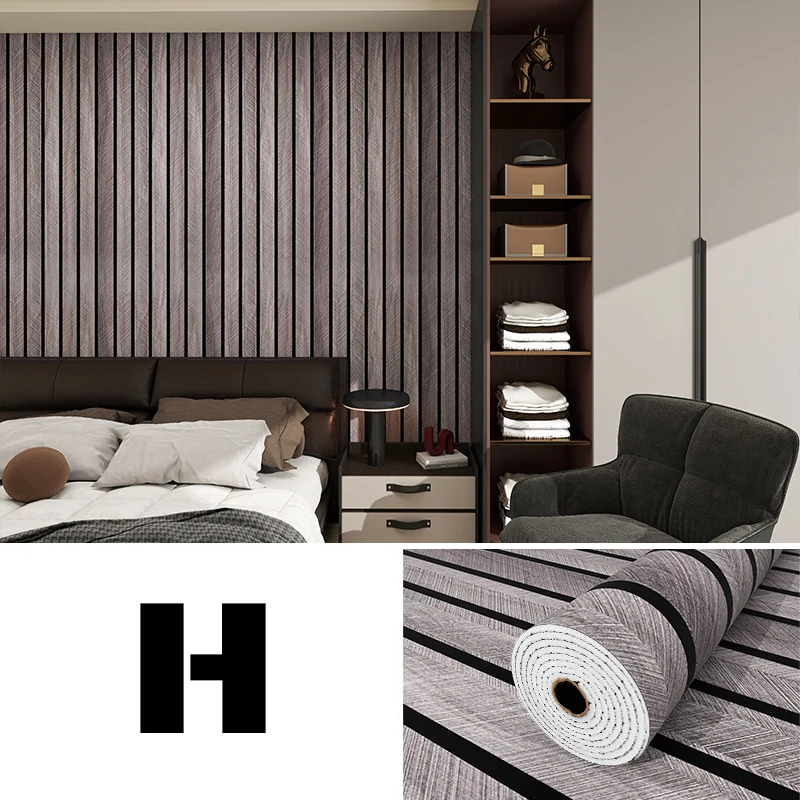 Pannello da parete | Design a lamelle moderno | Finitura opaca resistente agli spruzzi | StylaSheen