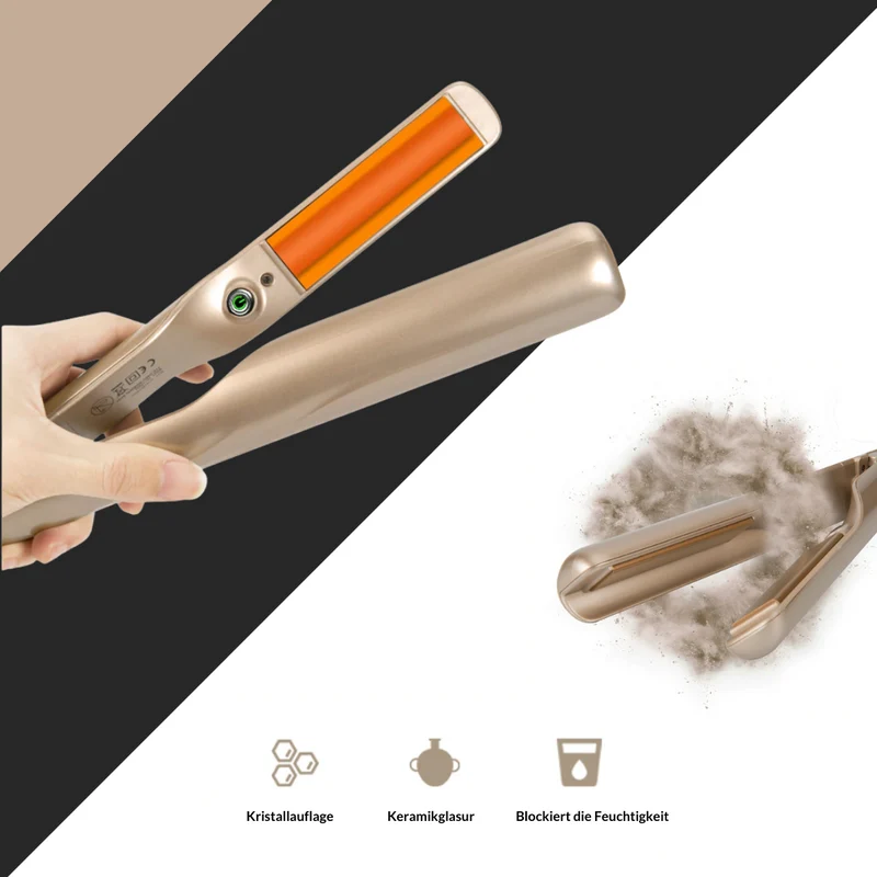 Acconciatura | Piastra per capelli | Rivestimento in ceramica | FlexiCurl