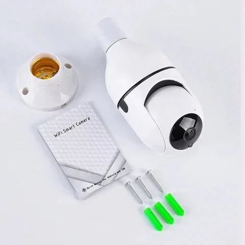 Telecamera CCTV | Visione a 360° | Visione notturna Full HD | BulbCam360