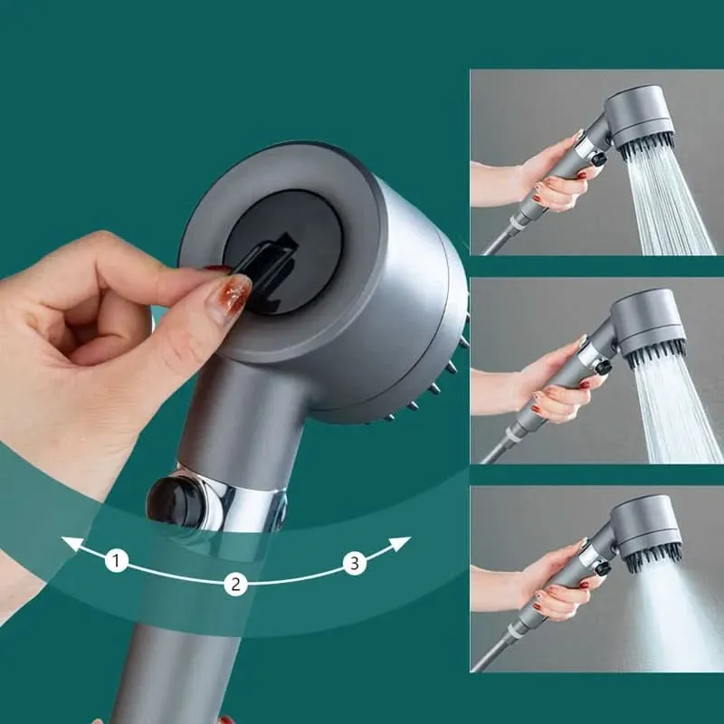 Filtro per acqua della doccia | Soffione doccia ad alta pressione | Ugello massaggiante | PowerStream