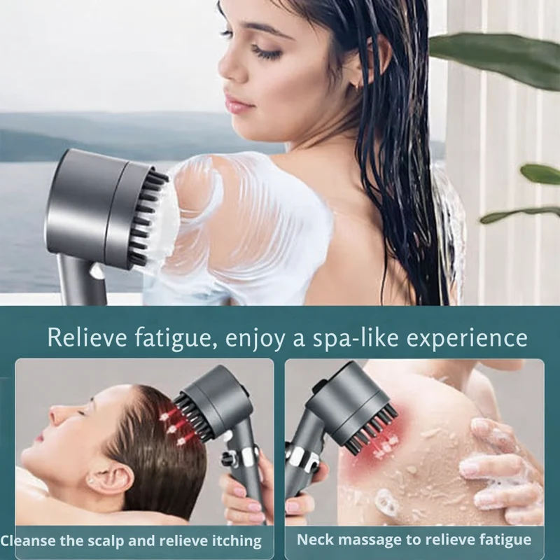 Filtro per acqua della doccia | Soffione doccia ad alta pressione | Ugello massaggiante | PowerStream