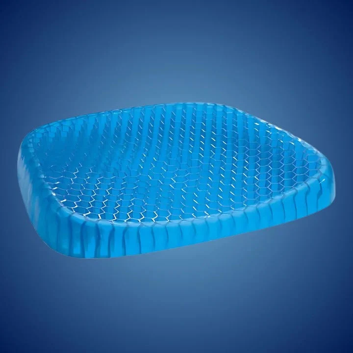 Cuscino ortopedico in gel | Struttura a nido d'ape traspirante | Comfort di alleviamento della pressione | ErgoHive