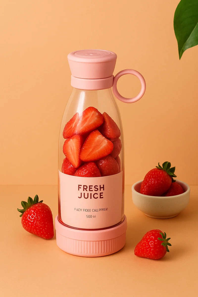 Frullatore Mini Portatile | USB Smoothie Maker To Go | Estrattore Senza Fili per Smoothies & Shakes | Blendio
