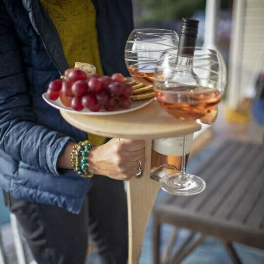 Portabottiglie | Tavolo da Vino all'aperto | Stabilità e Sicurezza | VinoStake