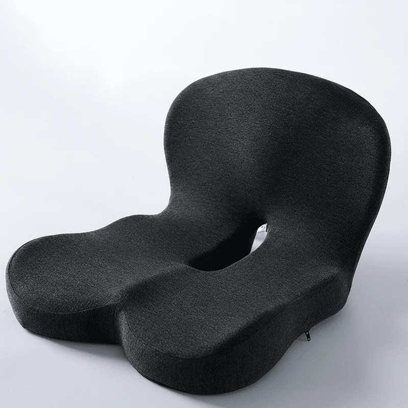 Cuscino da Sedia | Cuscino Ergonomico in Memory Foam | Sostenitore del Peso & Antiscivolo | ErgoComfort