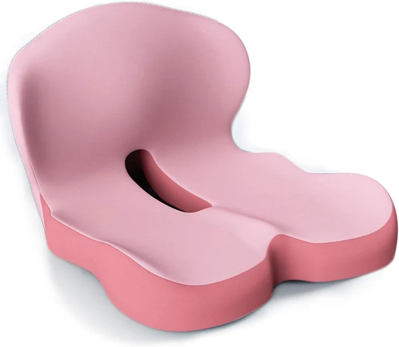 Cuscino da Sedia | Cuscino Ergonomico in Memory Foam | Sostenitore del Peso & Antiscivolo | ErgoComfort
