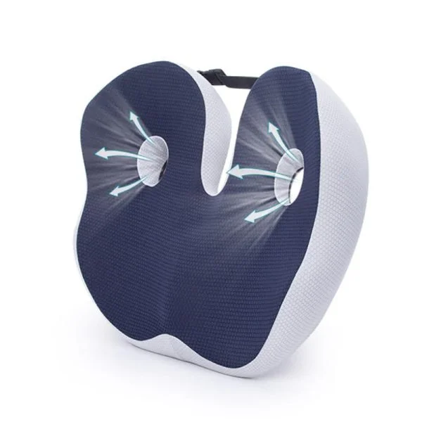Cuscino in Schiuma Memory con Comfort per le Ossa Ischiatiche per Supporto Lombare