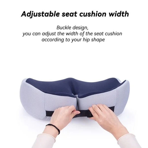 Cuscino in Schiuma Memory con Comfort per le Ossa Ischiatiche per Supporto Lombare