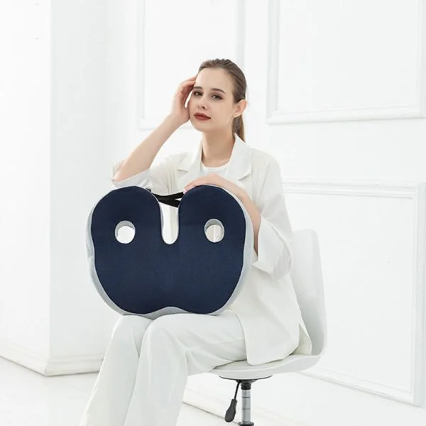 Cuscino in Schiuma Memory con Comfort per le Ossa Ischiatiche per Supporto Lombare