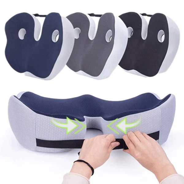 Cuscino in Schiuma Memory con Comfort per le Ossa Ischiatiche per Supporto Lombare