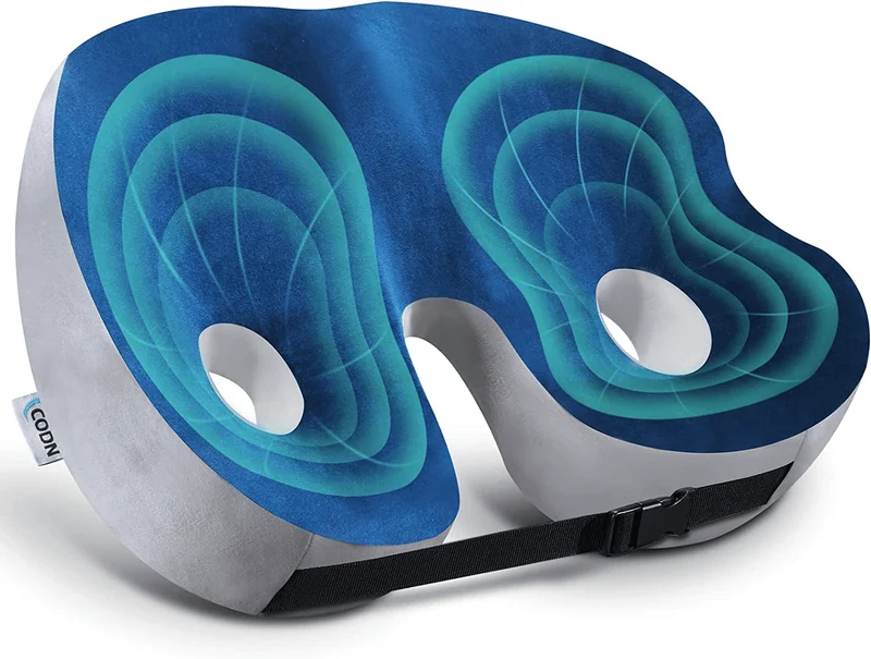 Cuscino in Schiuma Memory con Comfort per le Ossa Ischiatiche per Supporto Lombare