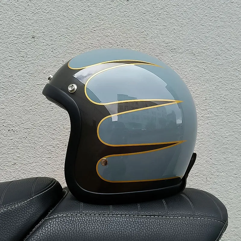 Casco Vintage AeroGuard Certificato per Standard DOT ed ECE