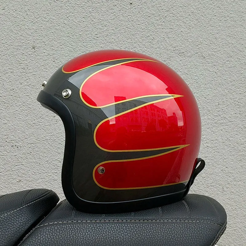 Casco Vintage AeroGuard Certificato per Standard DOT ed ECE