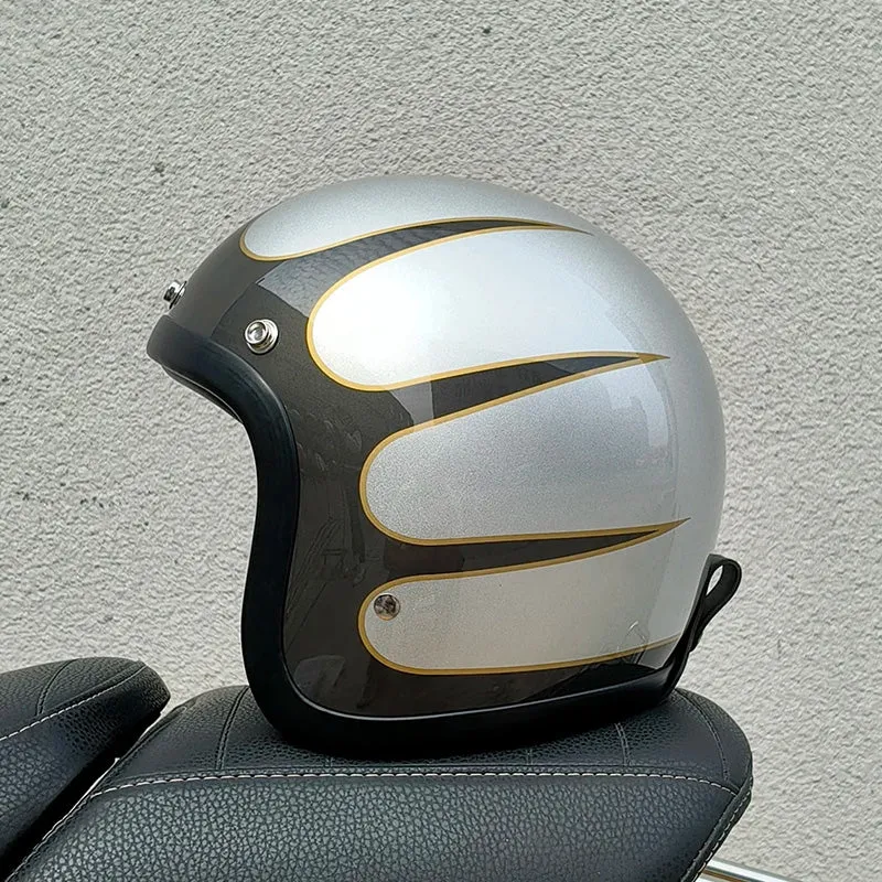 Casco Vintage AeroGuard Certificato per Standard DOT ed ECE