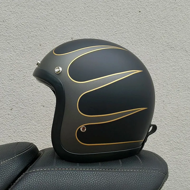 Casco Vintage AeroGuard Certificato per Standard DOT ed ECE