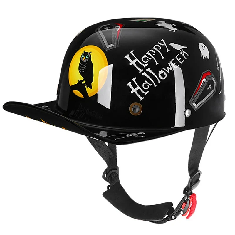 RoverGuard Cappellino da Baseball Casco da Moto DOT Con Vestibilità Confortevole