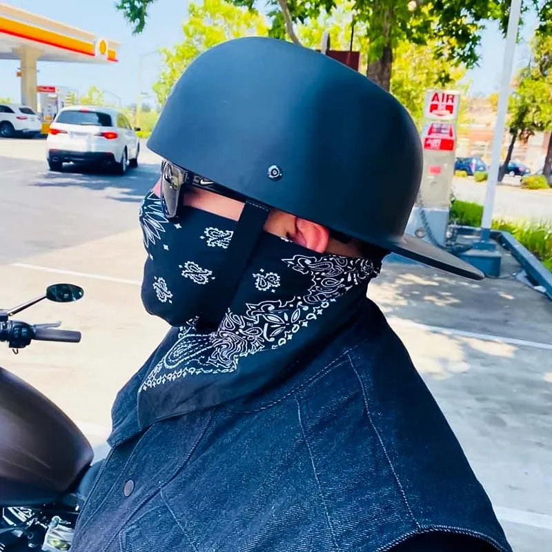 RoverGuard Cappellino da Baseball Casco da Moto DOT Con Vestibilità Confortevole