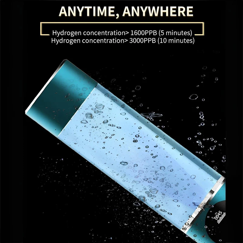 Bottiglia d'Acqua Ionizzatore di Idrogeno NovaHydro Elite 5000ppb