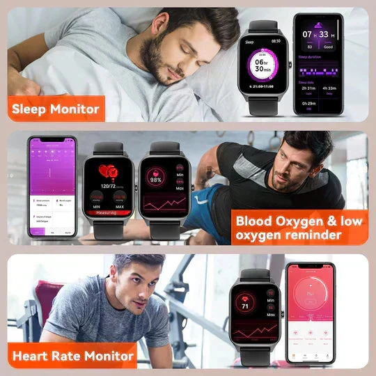 GlycoGuard Healthwatch Tracker di Salute Noninvasivo
