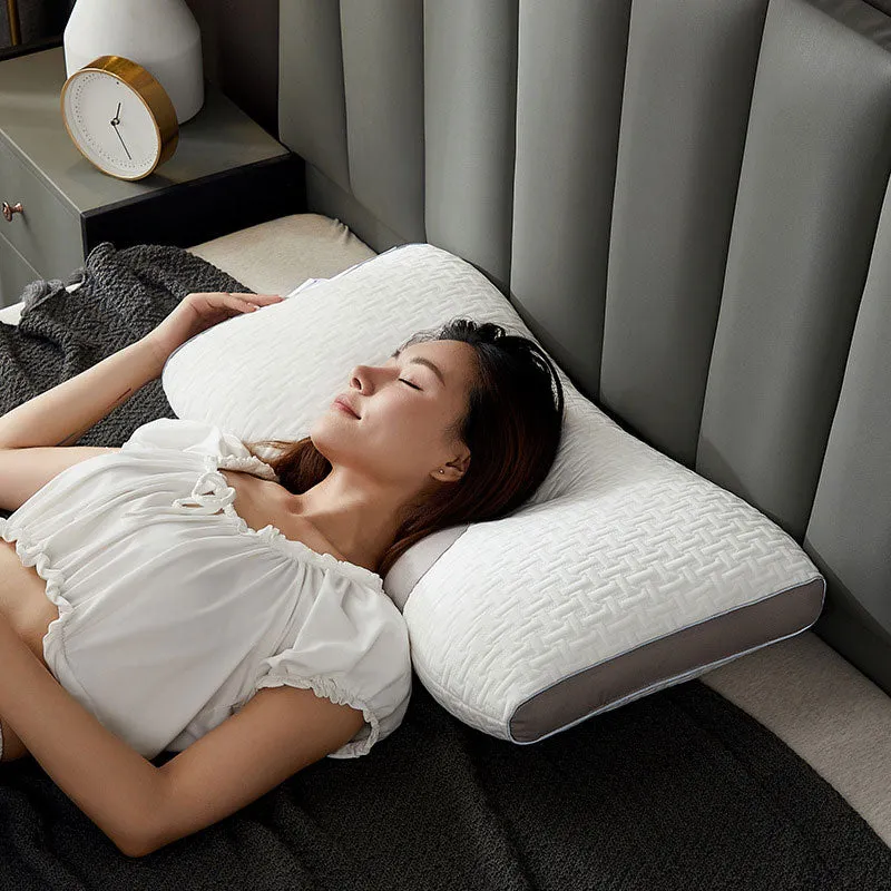 Cuscino di Supporto per il Collo NexaCloud per Dormienti sulla Schiena o di Lato