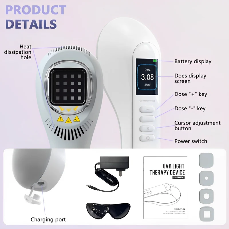 Lampada UVB NovaRay 308nm per il Benessere della Pelle - Dispositivo per Uso Domestico