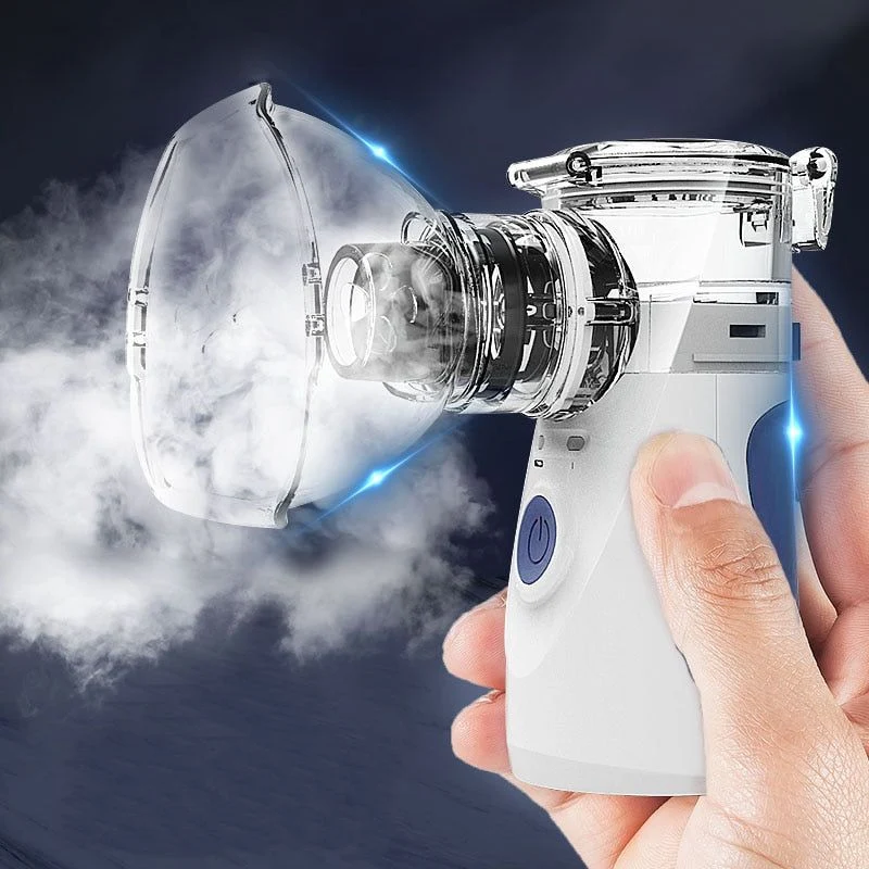 Dispositivo Nebulizzatore Ultrasonico Ricaricabile BreezeNova per Casa o Viaggio