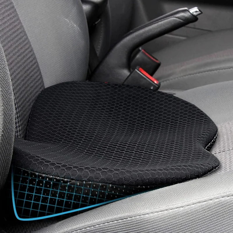 Versione Pro Cuscino Rialzato per Seggiolino Auto per Maggiore Comfort di Guida