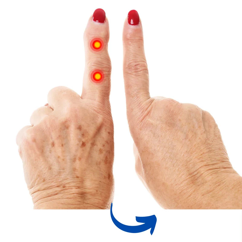 Guanti per Terapia Infrarossa ArthroGlow per il Sollievo dal Dolore Artritico