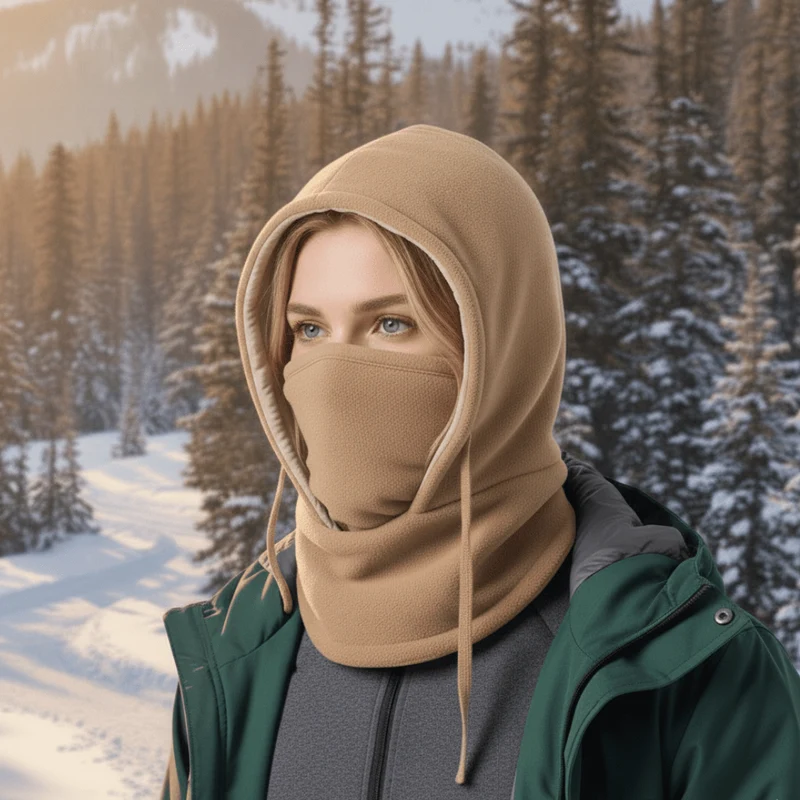Frostkern – Berretto Invernale Con Protezione Per Il Collo E Strato Esterno Antivento