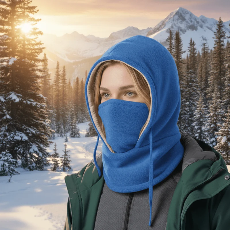 Frostkern – Berretto Invernale Con Protezione Per Il Collo E Strato Esterno Antivento