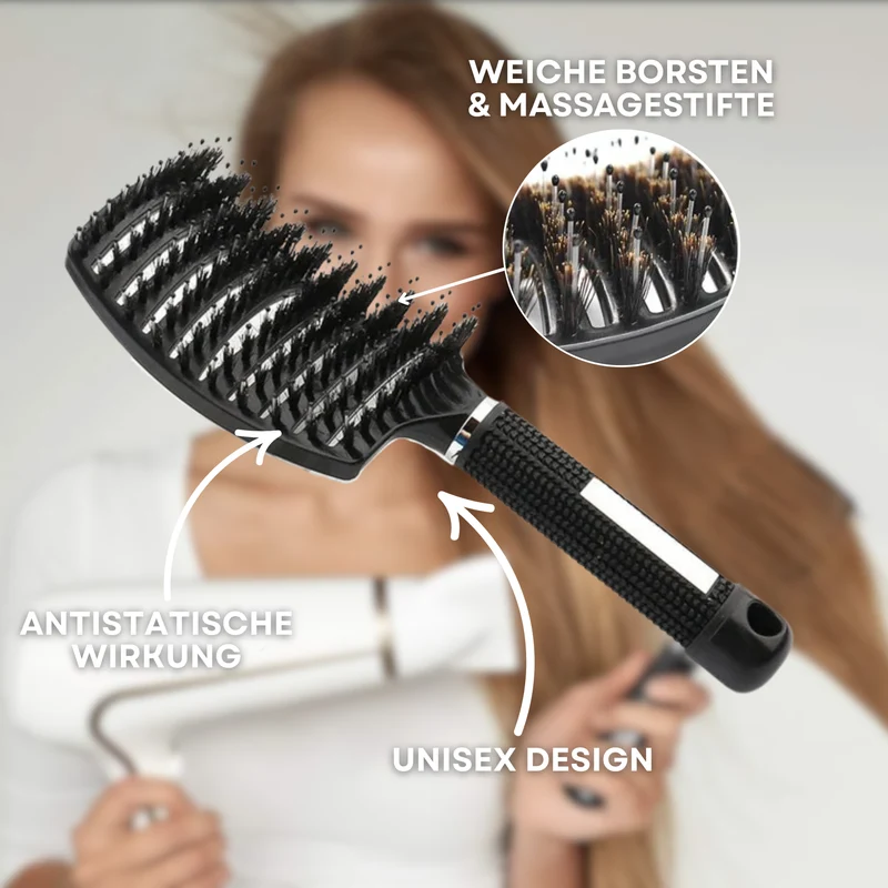 Spazzola Magica Districante – Spazzola Magica per Districare i Capelli Senza Dolore e Capelli Lucenti