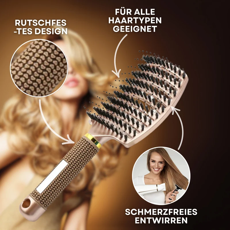 Spazzola Magica Districante – Spazzola Magica per Districare i Capelli Senza Dolore e Capelli Lucenti
