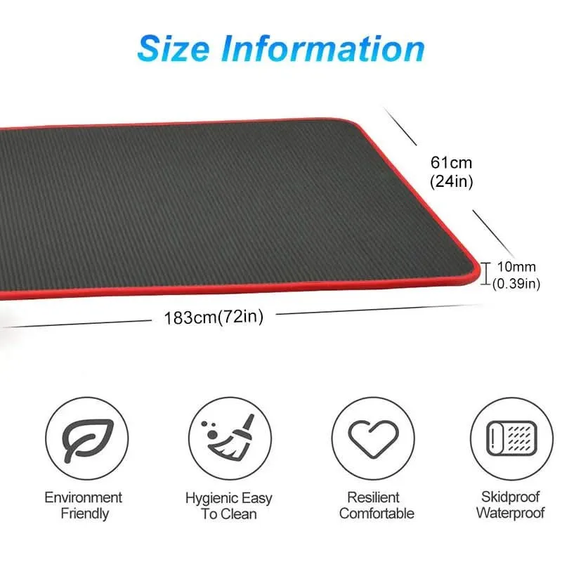 ZENFLEX Profi – Materassino Yoga Extra Spesso Con Superficie Antiscivolo