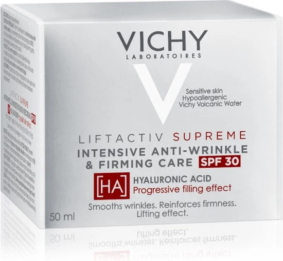 Vichy Liftactiv Supreme Dagcrème SPF30 -voor elk huidtype - 50ml