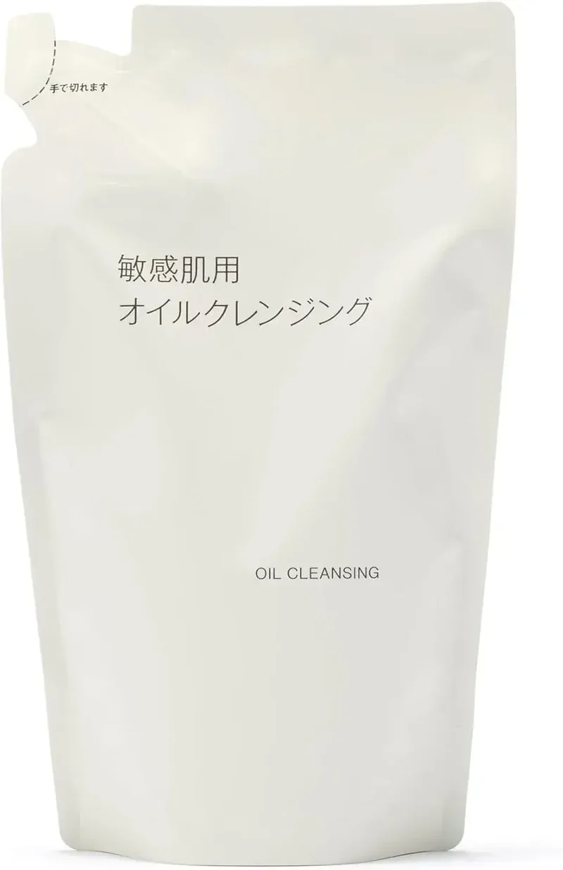 Muji Sensitive Skin Oil Cleanser Refill 9.8oz for Daily Routine
