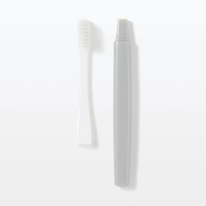 Muji Replacement Toothbrush Head Gray 184mm for Daily Use