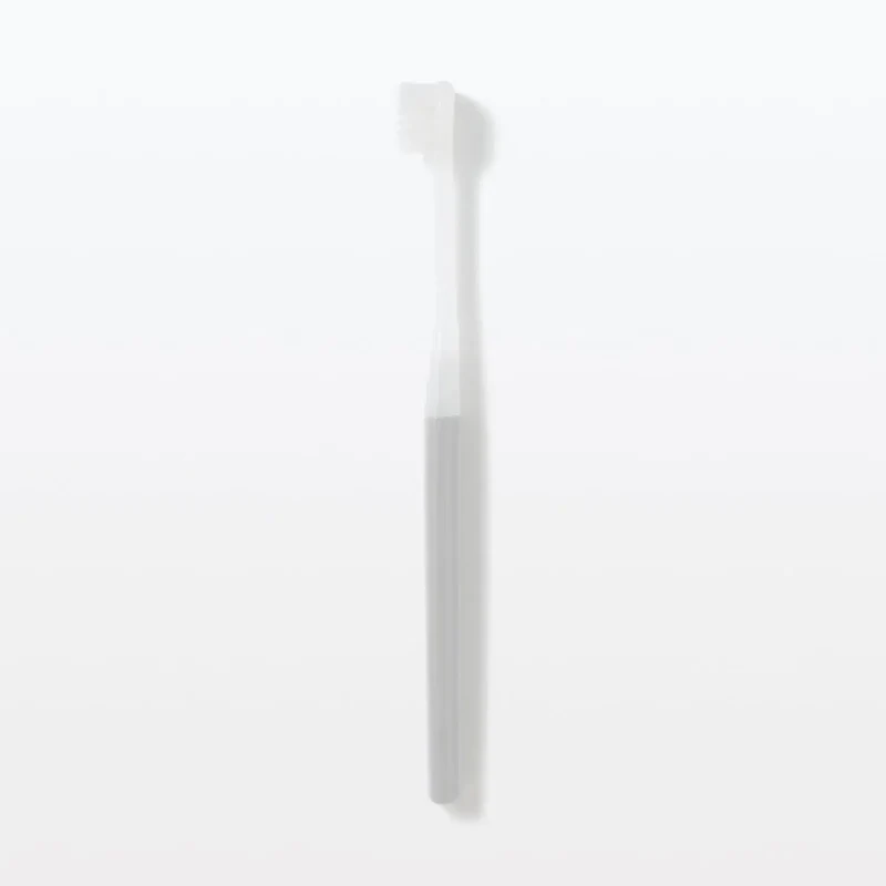 Muji Wide Head Soft Gray Replacement Toothbrush 184mm