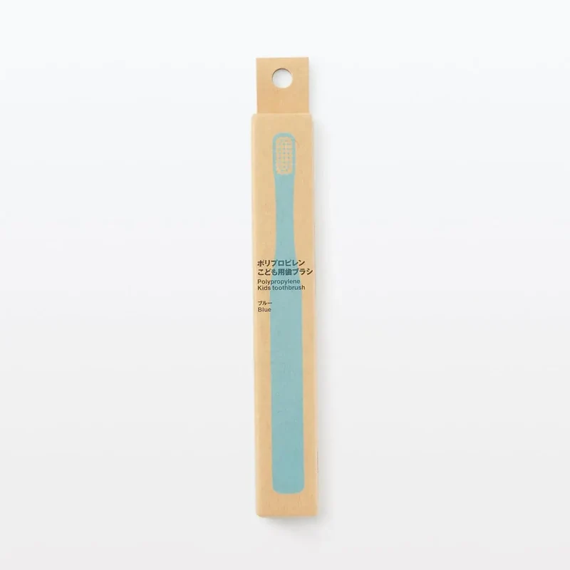 Muji Polypropylene Kids Toothbrush for Gentle Cleaning