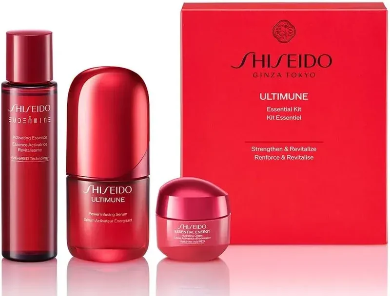 Shiseido Ultimune Skin Care Kit Trial Set 15 mL for Daily Routine
