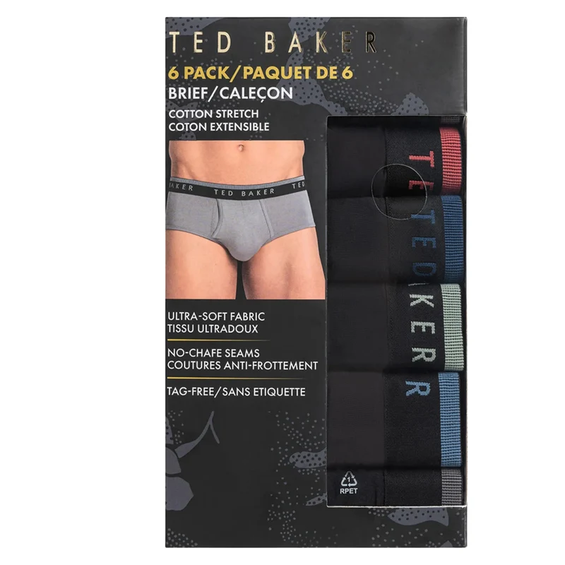 TED BAKER - Paquet de 6 Caleçons Pour Homme