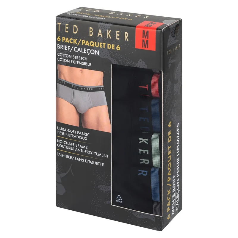 TED BAKER - Paquet de 6 Caleçons Pour Homme