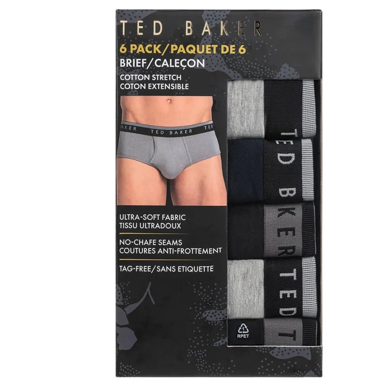 TED BAKER - Paquet de 6 Caleçons Pour Homme