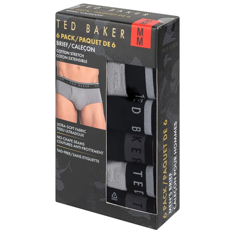 TED BAKER - Paquet de 6 Caleçons Pour Homme
