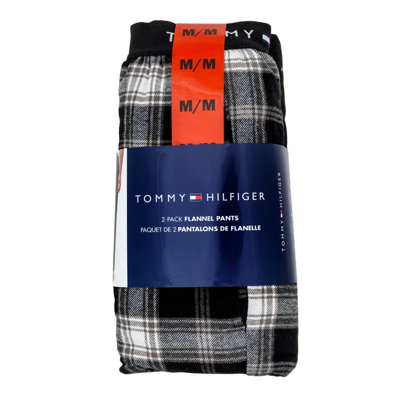 TOMMY HILFIGER - Paquet de 2 Pantalons de Flanelle Pour Homme
