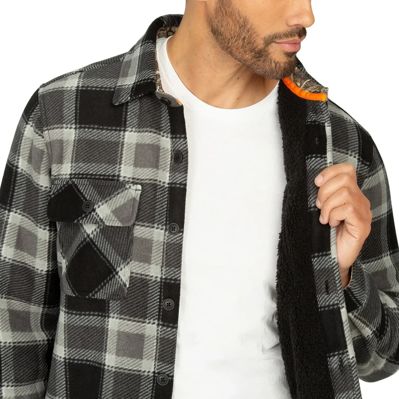 REALTREE - Veste Doublée en Sherpa Pour Homme