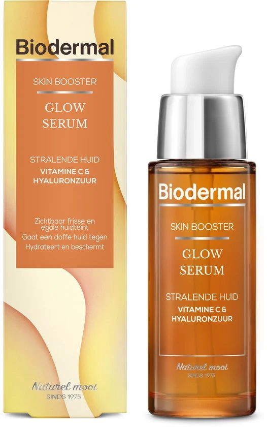 3 x Biodermal Skin Booster Glow serum – Hyaluronzuur serum 30ml