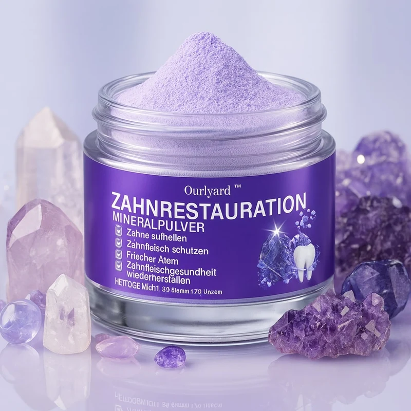 Polvere minerale per la cura dei denti | Rinforza e protegge i denti | SmileSchutz