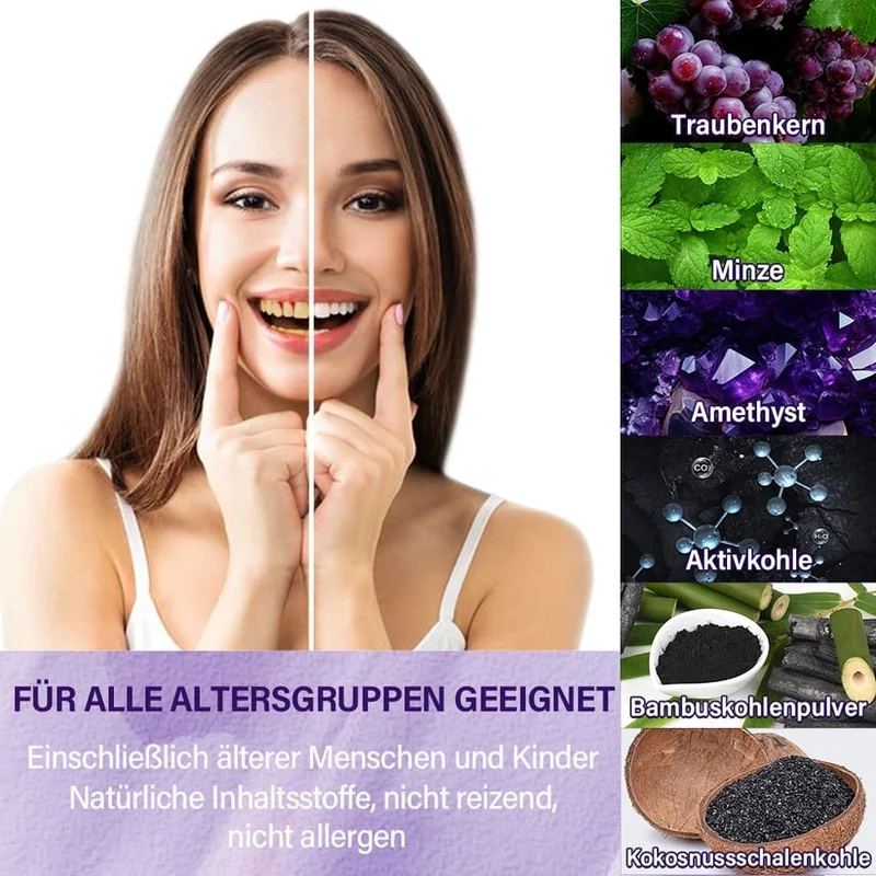 Polvere minerale per la cura dei denti | Rinforza e protegge i denti | SmileSchutz