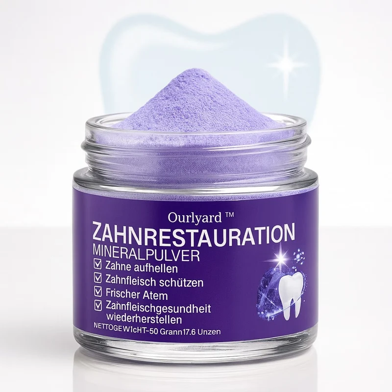 Polvere minerale per la cura dei denti | Rinforza e protegge i denti | SmileSchutz